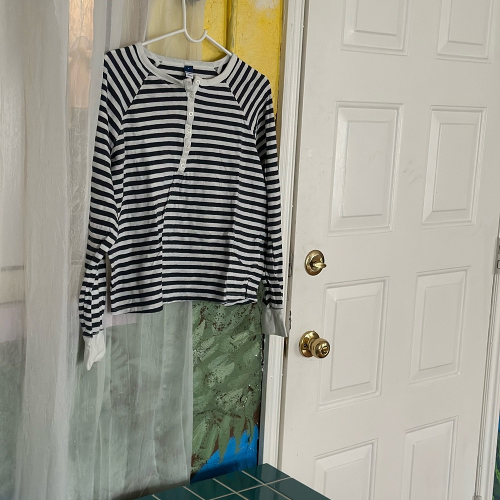 Striped Black and White Kids Shirt